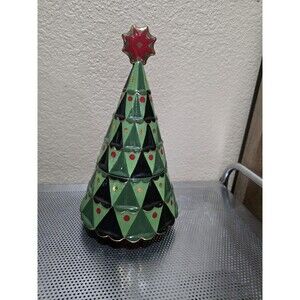 Neiman Marcus 2020 Ceramic Christmas Tree Cookie Jar